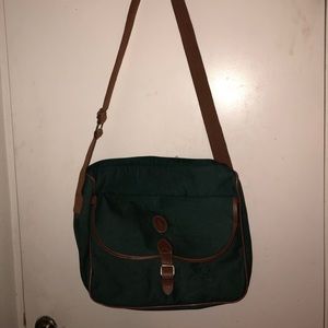 Vintage Polo Satchel/ Messenger Bag